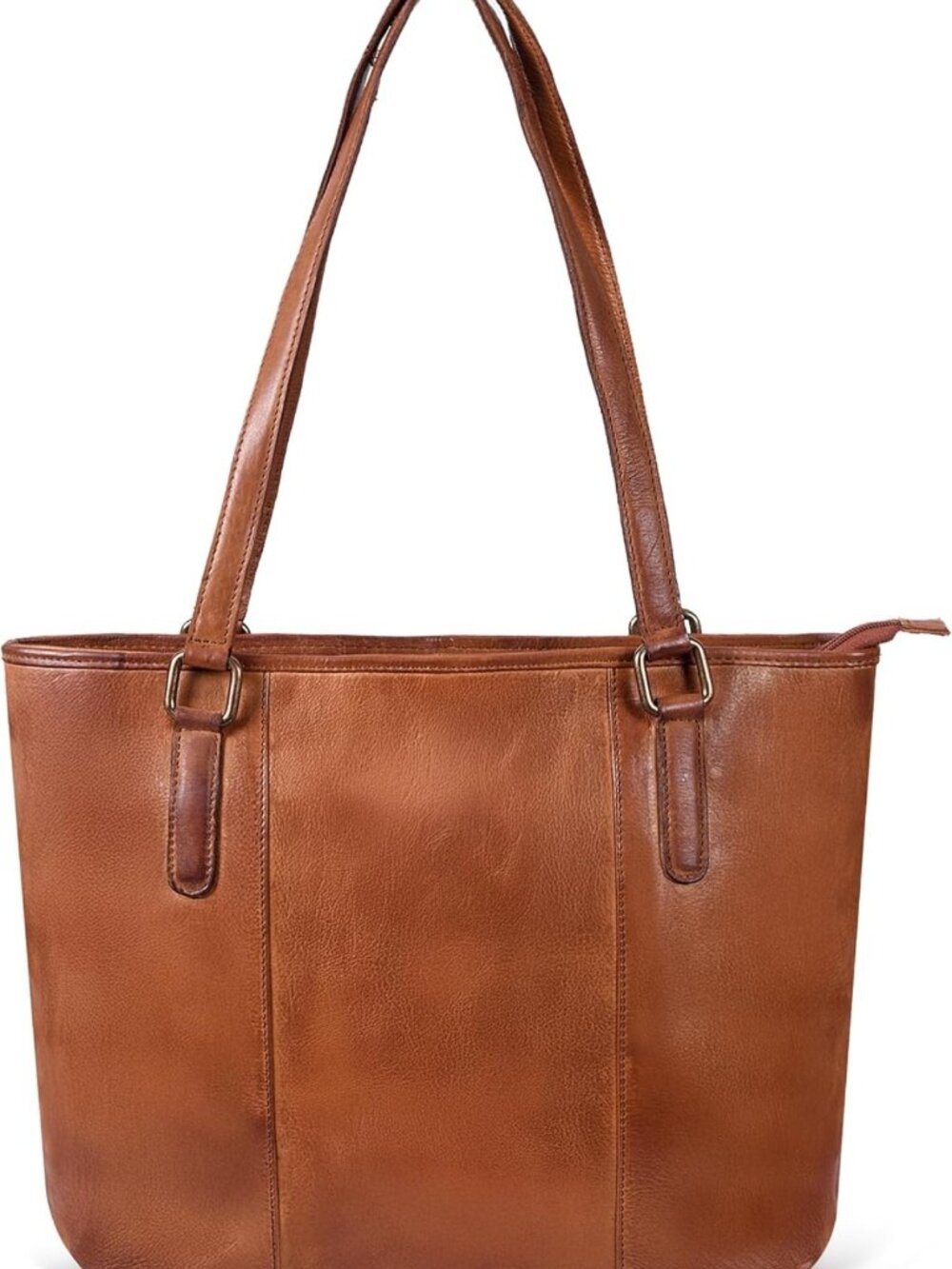 Stylish Genuine Leather Tote Bag for Women - Versatile Shoulder Handbag for Work